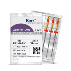 4 x KERR Ace Rotative ZenFlex ONE Reciproc 3buc 4 x KERR Ace Rotative ZenFlex ONE Reciproc 3buc