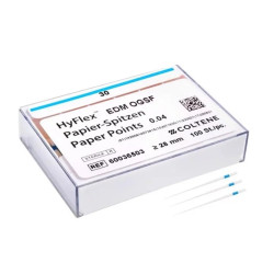 Coltene Conuri hartie HyFlex EDM .04 60 bucati Coltene Conuri hartie HyFlex EDM .04 60 bucati