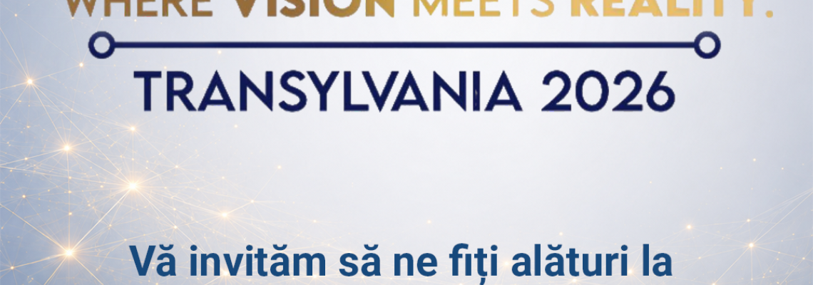 Where Vision Meets Reality - Congresul de Stomatologie Transilvania 8 - 10 octombrie 2026 Where Vision Meets Reality - Congresul de Stomatologie Transilvania 8 - 10 octombrie 2026