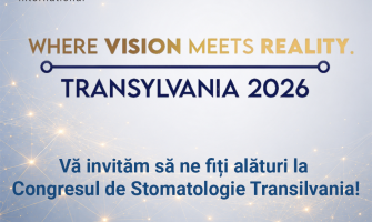 Where Vision Meets Reality - Congresul de Stomatologie Transilvania 8 - 10 octombrie 2026