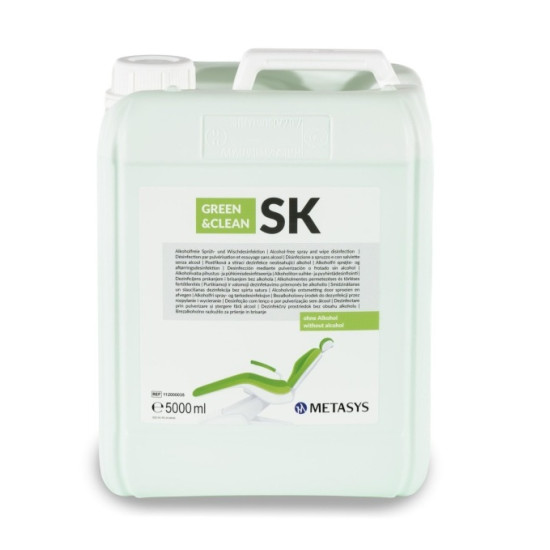 Green&Clean SK 5000 ml spuma dezinfectanta fara alcool Metasys Green&Clean SK 5000 ml spuma dezinfectanta fara alcool Metasys