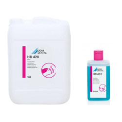 HD 420 Dezinfectant pentru maini 10l + 6 flacoane HD 435 Lotiune de curatare 0,5l GRATUIT HD 420 Dezinfectant pentru maini 10l + 6 flacoane HD 435 Lotiune de curatare 0,5l GRATUIT