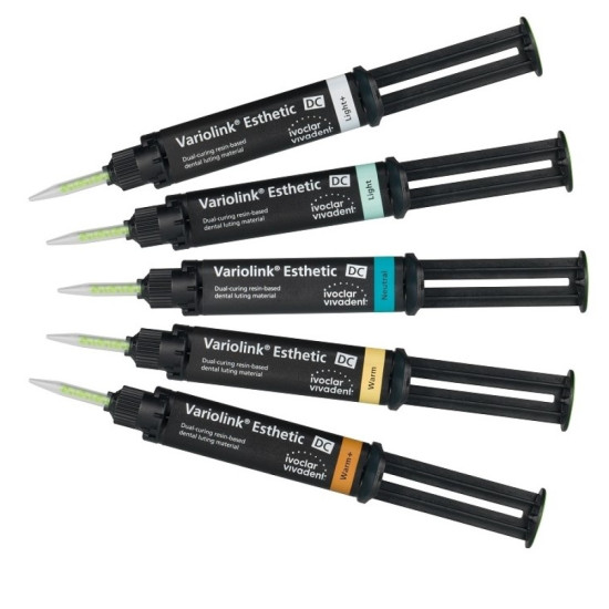 Ivoclar Variolink Esthetic DC 5g x 2 buc + Variolink Esthetic LC 2g Ivoclar Vivadent x 2 buc Ivoclar Variolink Esthetic DC 5g x 2 buc + Variolink Esthetic LC 2g Ivoclar Vivadent x 2 buc