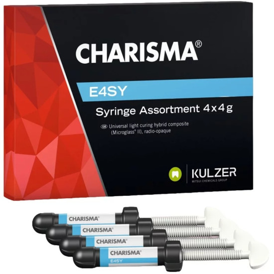 KULZER Charisma E4SY kit 4 x 4g KULZER Charisma E4SY kit 4 x 4g
