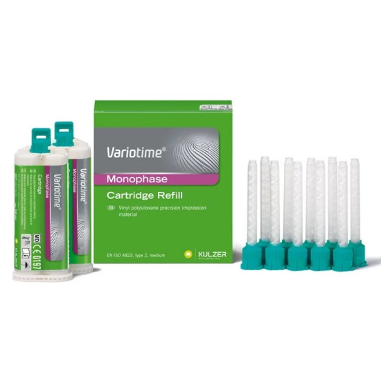 KULZER Variotime Monophase Cartridge Refill 2x50ml KULZER Variotime Monophase Cartridge Refill 2x50ml