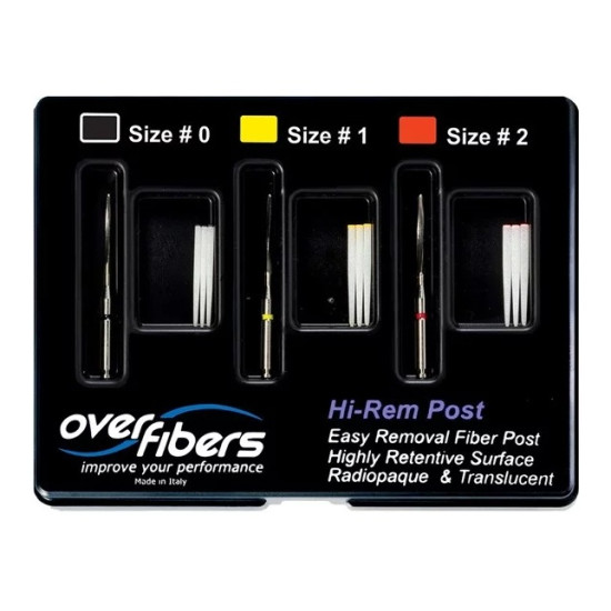 Prosthetic Post Starter Kit 0-1-2 3buc Hi-Rem Prosthetic Post Starter Kit 0-1-2 3buc Hi-Rem