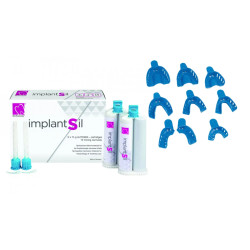 SCHULZER IMPLANTSIL 74 G + KIT LINGURI AMPRENTA DIN PLASTIC 9 BUCATI 