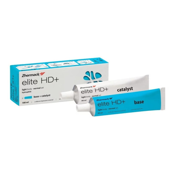 Zhermack Elite HD+ Light Body Normal Setting 2 tuburi x 90ml Zhermack Elite HD+ Light Body Normal Setting 2 tuburi x 90ml