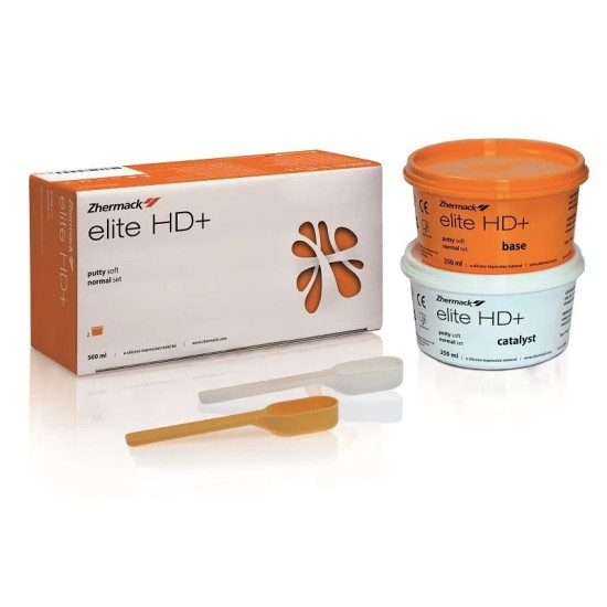 Zhermack Elite HD + Putty Soft Normal Setting 2 x 450ml Zhermack Elite HD + Putty Soft Normal Setting 2 x 450ml