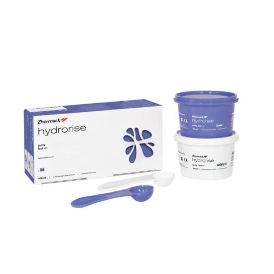 Zhermack Hydrorise Putty Soft Fast Set 2x300ml Zhermack Hydrorise Putty Soft Fast Set 2x300ml