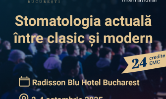 Stomatologia actuală între clasic și modern - Congres CMSB 2 - 4 octombrie 2025
