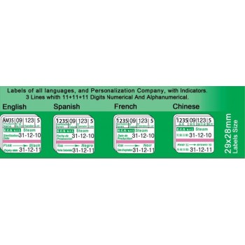 Printex Etichete sterilizare rola 29 x 28mm 500 buc