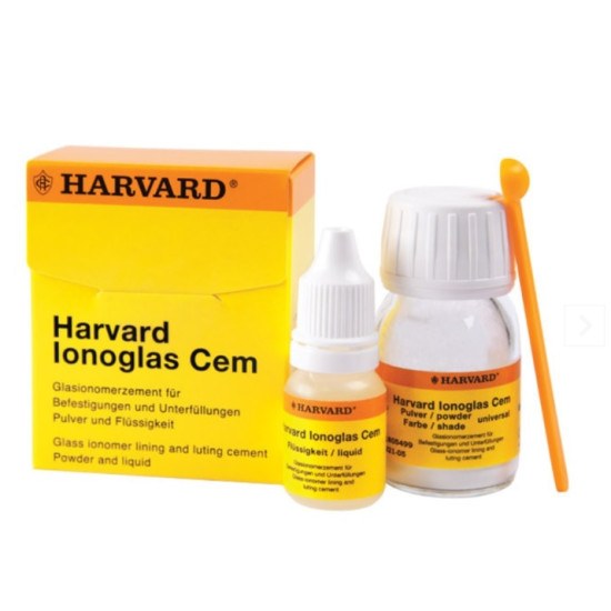 HARVARD Ionoglas Cem 35 g pulbere+20 ml lichid HARVARD Ionoglas Cem 35 g pulbere+20 ml lichid