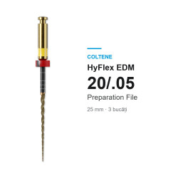 Ace rotative HyFlex EDM 20/.05 Preparation File 25mm 3 buc Coltene Ace rotative HyFlex EDM 20/.05 Preparation File 25mm 3 buc Coltene