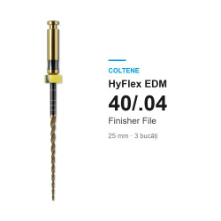 Ace rotative HyFlex EDM 40/.04 Finisher File 25mm 3 buc Coltene Ace rotative HyFlex EDM 40/.04 Finisher File 25mm 3 buc Coltene
