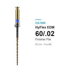 Ace rotative HyFlex EDM 60/.02 Finisher File 25mm 3 buc Coltene Ace rotative HyFlex EDM 60/.02 Finisher File 25mm 3 buc Coltene