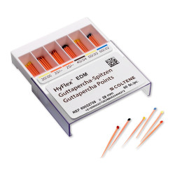 Conuri gutaperca HyFlex EDM asortiment 20/.05-60/.02 60 buc Coltene Conuri gutaperca HyFlex EDM asortiment 20/.05-60/.02 60 buc Coltene