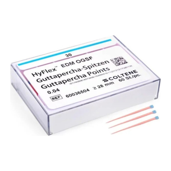Conuri gutaperca HyFlex EDM OGSF 30/.04 60 buc Coltene