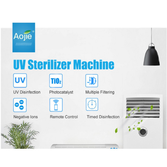 APARAT DEZINFECȚIE AER MONTARE PE PERETE 4x36W