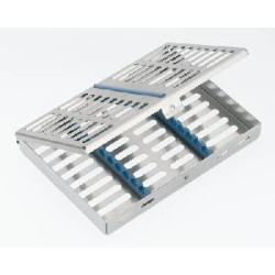 Casoletă sterilizare pentru 10 instrumente, 180x135x25mm