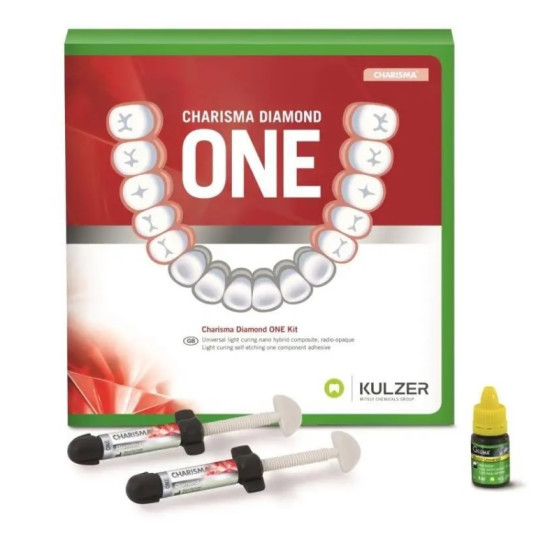 Charisma Diamond ONE kit 2 seringi+Gluma Bond Universal 4ml Charisma Diamond ONE kit 2 seringi+Gluma Bond Universal 4ml
