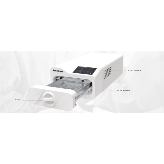 ClaveMed F03 autoclav rapid clasa B 3L F03 + imprimanta etichete GRATUIT ClaveMed F03 autoclav rapid clasa B 3L F03 + imprimanta etichete GRATUIT