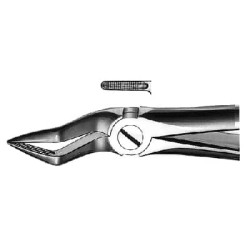 Cleşte de extracţie n. Buchs Haftprofil pentru îndepărtare rădăcini superioare Cleşte de extracţie n. Buchs Haftprofil pentru îndepărtare rădăcini superioare