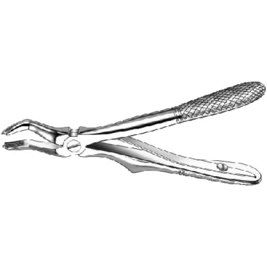 Cleşte extracţie Klein, cu arc, molari superiori Cleşte extracţie Klein, cu arc, molari superiori