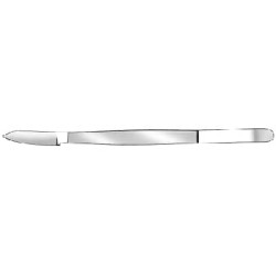 Cuţit metalic pentru ceară, material inoxidabil, 13cm