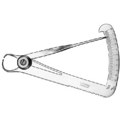 Dentimetru pentru metal, 10cm Dentimetru pentru metal, 10cm