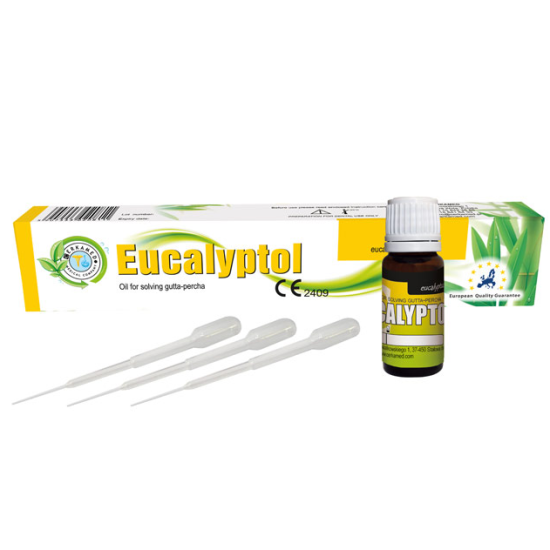 EUCALYPTOL preparat pentru dizolvarea conurilor de gutaperca 10 ml EUCALYPTOL preparat pentru dizolvarea conurilor de gutaperca 10 ml