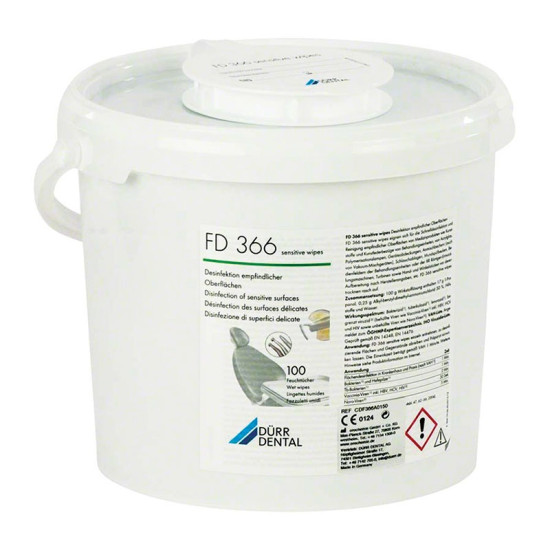 FD 366 Servetele dezinfectante pentru suprafete sensibile cutie 100 buc DURR