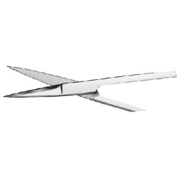 Foarfece La Grange Super-Cut, varfuri foarte subtiri cu microstriatii, 12 cm Foarfece La Grange Super-Cut, varfuri foarte subtiri cu microstriatii, 12 cm