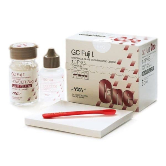 GC FUJI I 1-1PKG kit ciment ionomer  de sticla pentru cimentare