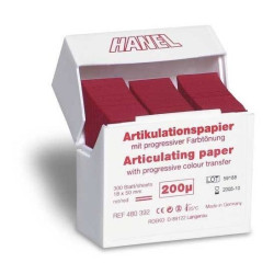 Hartie articulatie dreapta 200 microni Hanel