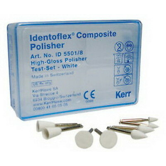 Identoflex gume diamantate polisare compozit albe Kerr Identoflex gume diamantate polisare compozit albe Kerr