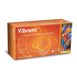Manusi latex nepudrate VIBRANT 100 buc Manusi latex nepudrate VIBRANT 100 buc