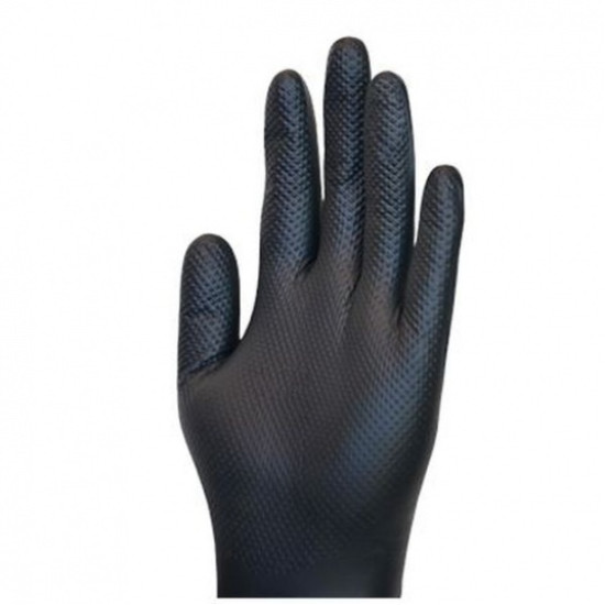 Manusi nitril negre nepudrate AURELIA BOLD MAX 50 buc