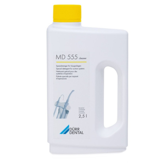 MD 555 Cleaner detergent concentrat fara spuma pentru sistemul de aspiratie 2,5l DURR