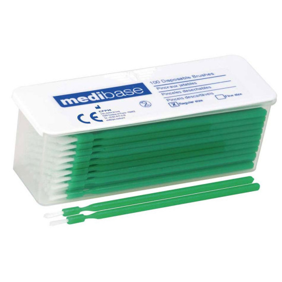 Medibase aplicatoare verzi 100 buc