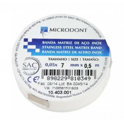 MICRODONT BANDA  METALICA ROLA 0.5M