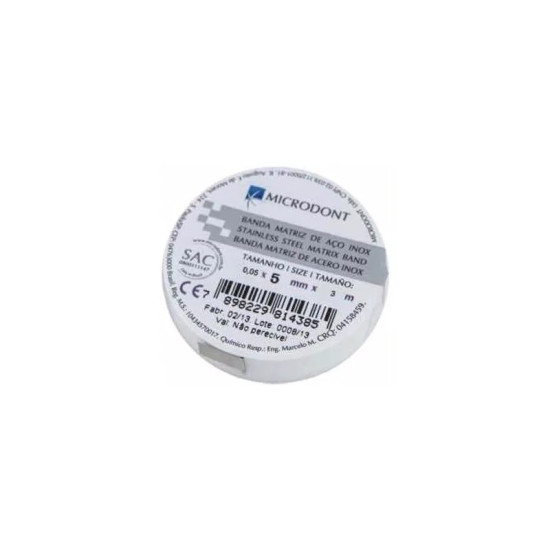 MICRODONT BANDA METALICA ROLA 3M MICRODONT BANDA METALICA ROLA 3M