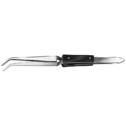 Pensetă aliaj curbată, 16cm Pensetă aliaj curbată, 16cm