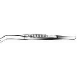 Pensetă chirurgicală Semken curbată, 15 cm Pensetă chirurgicală Semken curbată, 15 cm