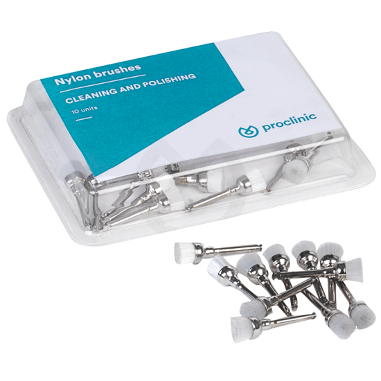 PROCLINIC perii detartraj nylon 10 bucati/pachet PROCLINIC perii detartraj nylon 10 bucati/pachet