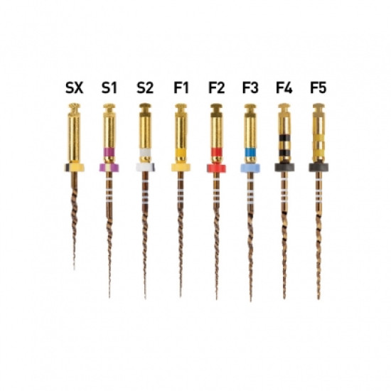 Protaper Gold 25mm 6 buc Densply Protaper Gold 25mm 6 buc Densply