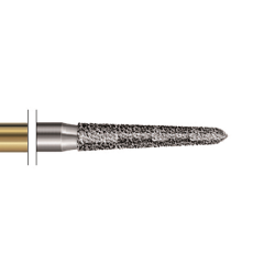 S6878K KOMET freza diamantata conica turbina