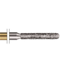 S6881 KOMET freza diamantata cilindrica turbina