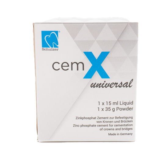 Schulzer Cem X Universal set 35g+15ml ciment cu fosfat de zinc Schulzer Cem X Universal set 35g+15ml ciment cu fosfat de zinc