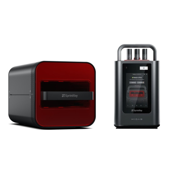 Sprintray MIDAS imprimanta 3D + Cuptor de fotopolimerizare rasini 3D NANO CURE Sprintray MIDAS imprimanta 3D + Cuptor de fotopolimerizare rasini 3D NANO CURE